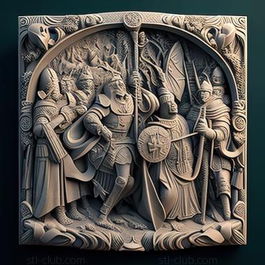 3D модель Игра Герои меча и магии II Войны за наследство (STL)